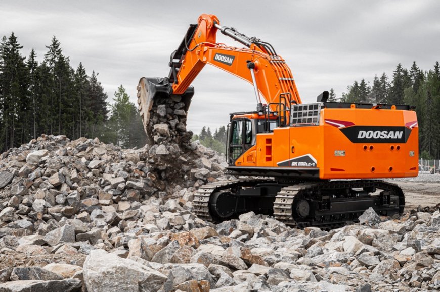 LA NUEVA EXCAVADORA DE DOOSAN OFRECE EL MEJOR RENDIMIENTO EN LA CLASE DE 80 T